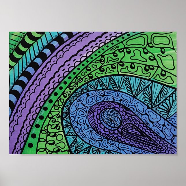 Dreams in Blue Poster (Framsidan)