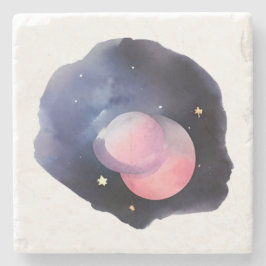 Dreams-klippning: Celestial Watercolor Stenunderlägg