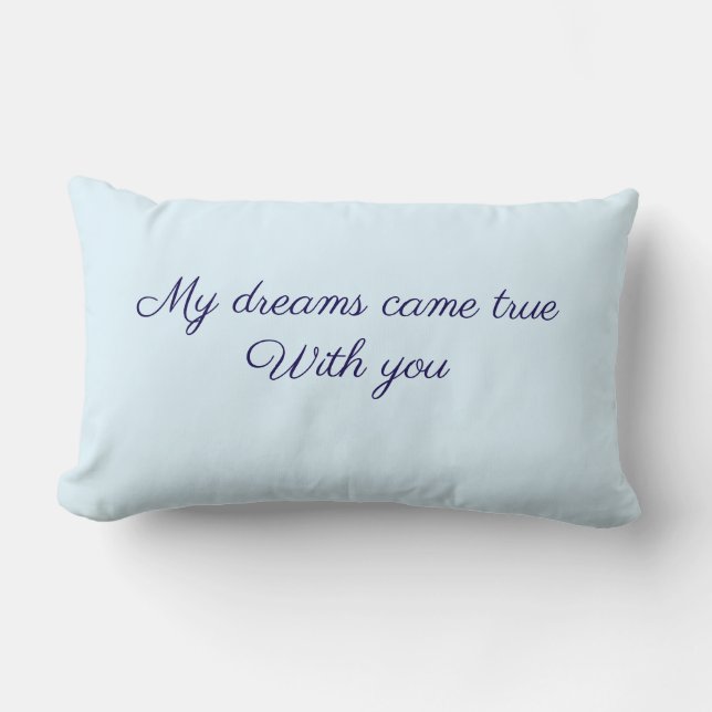 Dreams kom till Dekorativ kudde (Framsida)