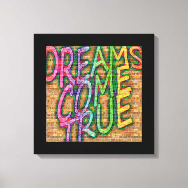 Dreams Kom True Canvastryck (Framsida)
