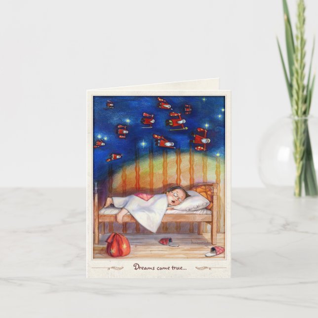 Dreams kom true helgkort (Framsida)