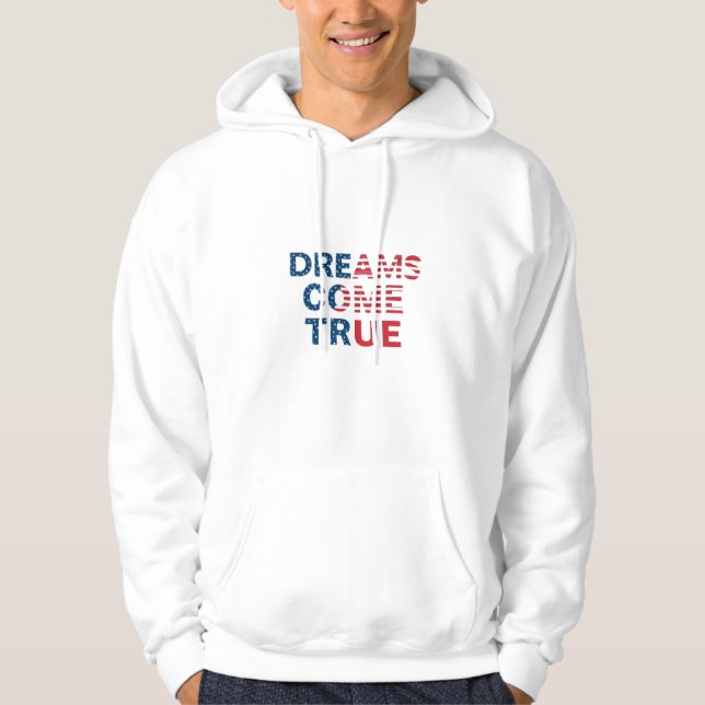 Dreams Kom True Hoodie (Framsida)