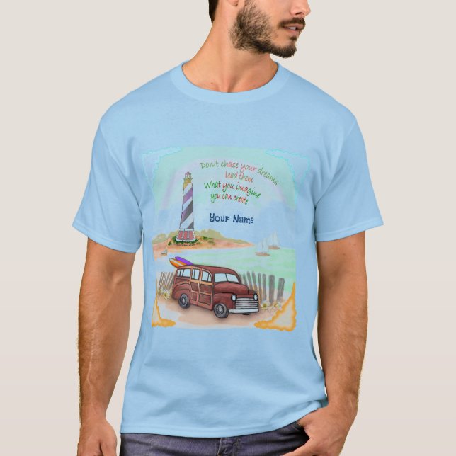  Dreams Lighthouse T Shirt (Framsida)