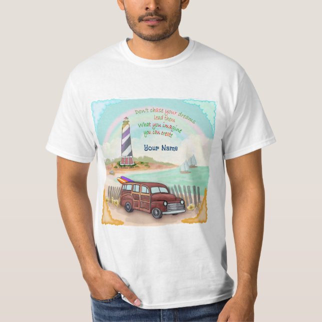 Dreams Lighthouse T Shirt (Framsida)