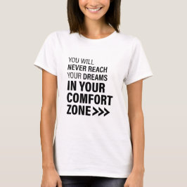 Dreams Motivational Quote Art Dreams Berömd Citat T Shirt