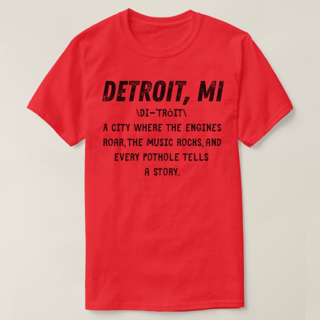 Dreams Motor City Magic T Shirt (Design framsida)