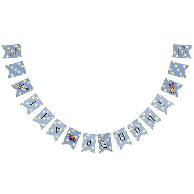 Dreams of Space Mobile Bunting Banner Vimplar (Alla)