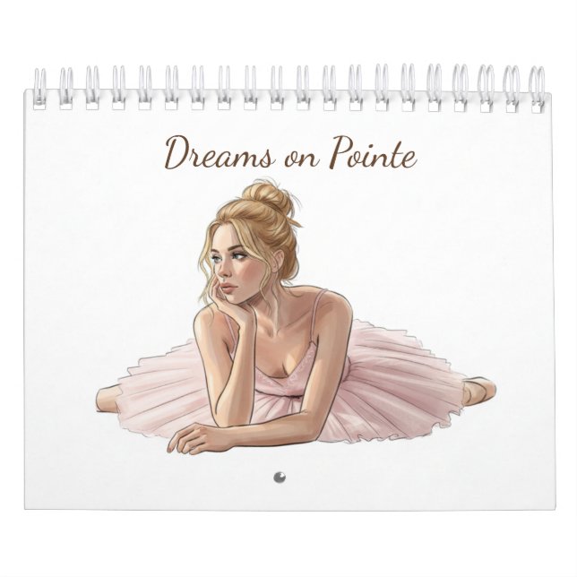 Dreams on Pointe Kalender (Omslag)