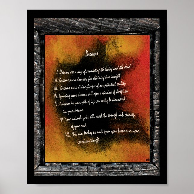 Dreams Poster (Framsidan)