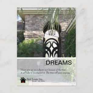 Dreams Real Gods vykort