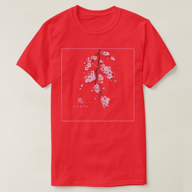 Dreams Sakura Japansk Flower Cherry Blommar Japan T Shirt (Design framsida)