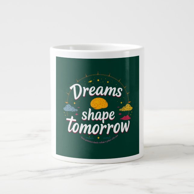 Dreams Shape imorgon Jumbo Mugg (Framsidan)