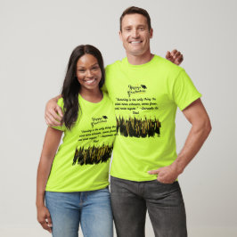 Dreams Take Flight säkerhetsgrön T Shirt