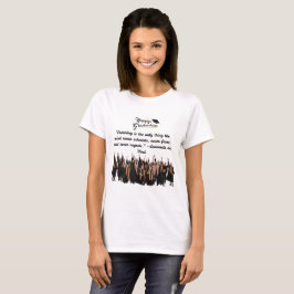 Dreams Take Flight vit T Shirt