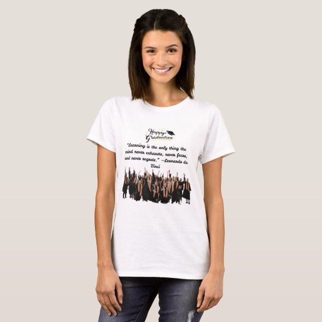 Dreams Take Flight vit T Shirt (Hel framsida)