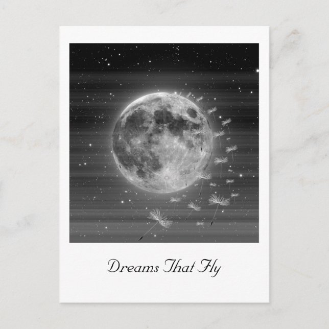 Dreams that Fly Anpassade Postcard Vykort (Framsida)