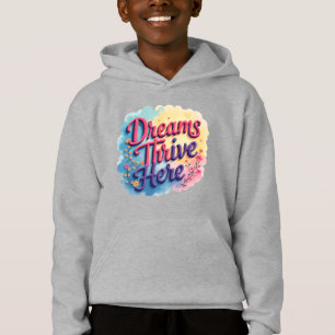 Dreams Thrive här - Vibrant & Upliiting Abstrakt T Shirt