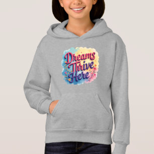 Dreams Thrive här - Vibrant & Upliiting Abstrakt T Shirt