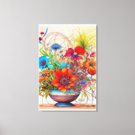 dreams through the fabric of dawn canvastryck