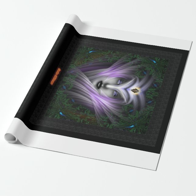 Dreams trädgård presentpapper (Utrullad)