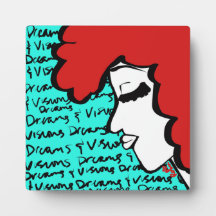 Dreams & Visions Plaque med Easel