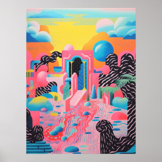 Dreamscape Harmony Poster (Framsidan)