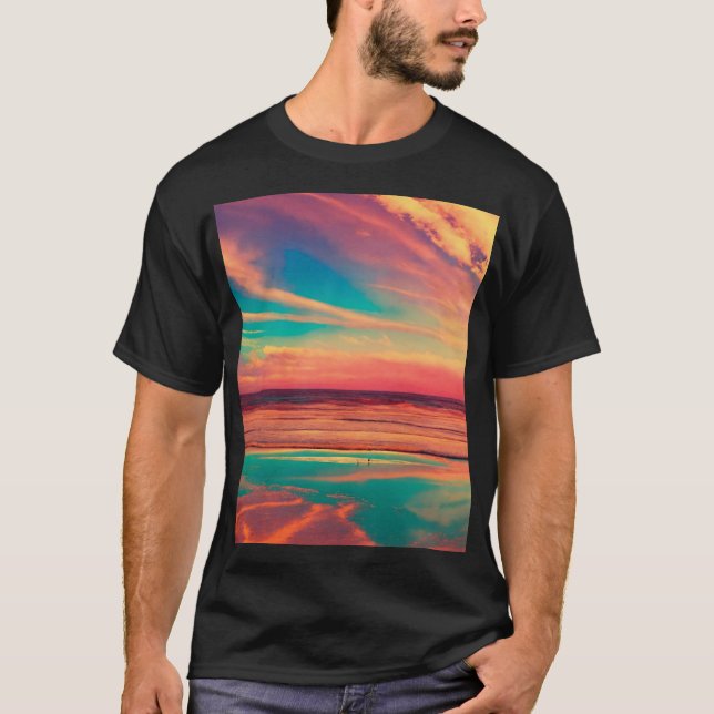 Dreamscape Horizon T Shirt (Framsida)