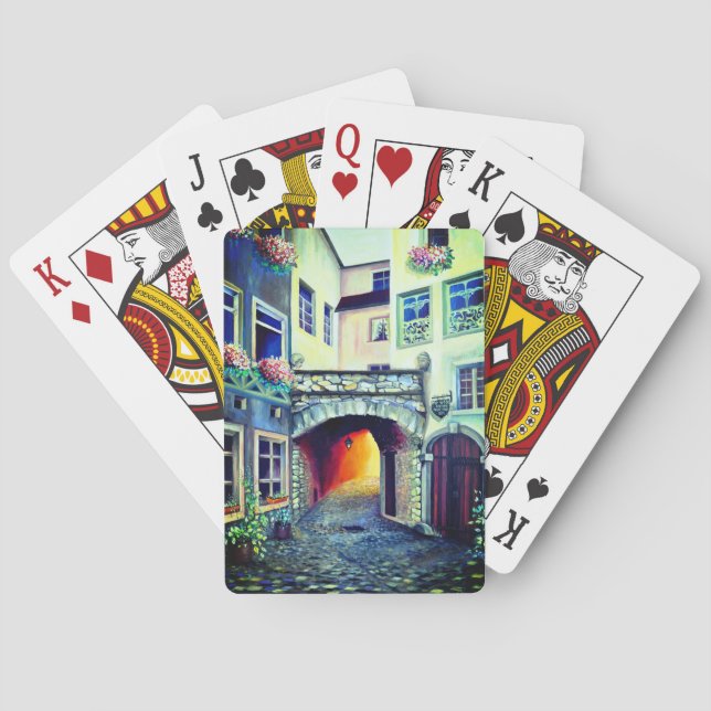 Dreamscape Luxembourg bohemian Spel Kort (Baksidan)