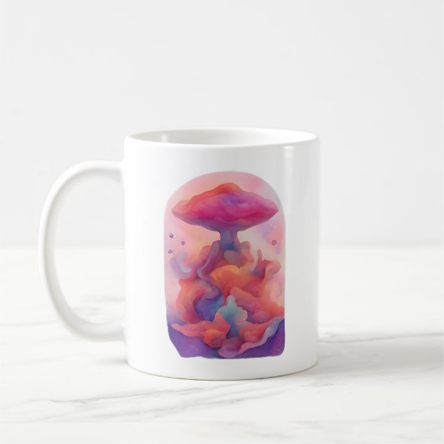 Dreamscape Mushroom Kaffemugg (Vänster)