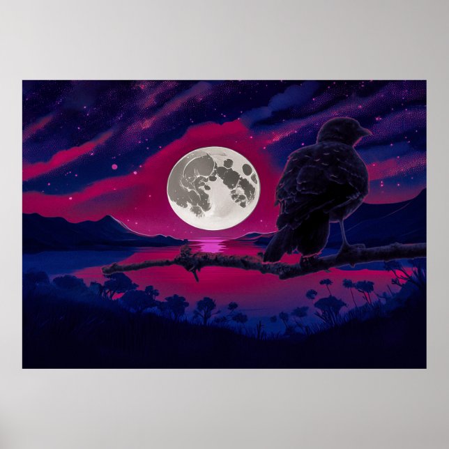 Dreamscape Oasis (AI+Human) Poster (Framsidan)