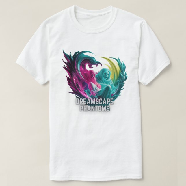 Dreamscape Phantoms - Spectral Surrealism T Shirt (Design framsida)