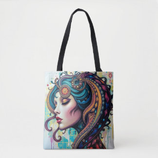 Dreamscape Tote Tygkasse