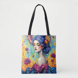 Dreamscape Tote Tygkasse