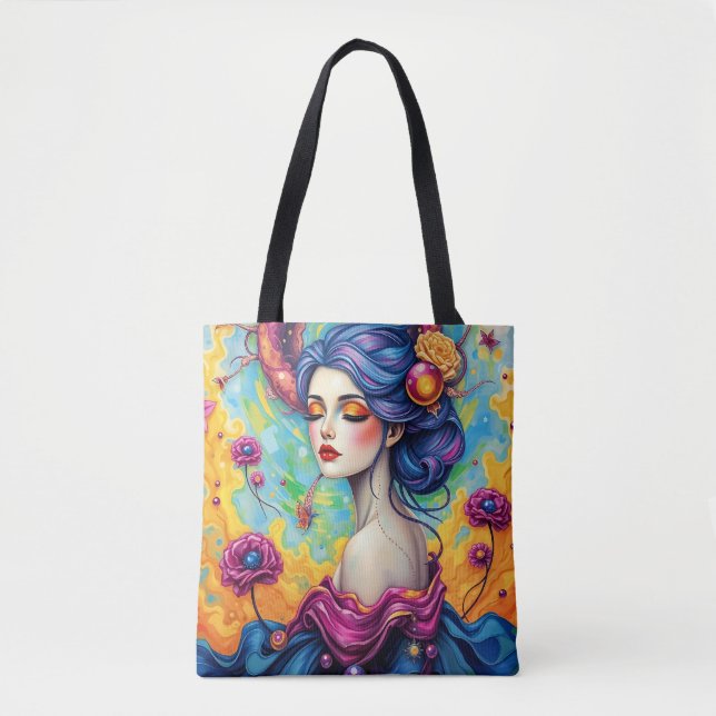 Dreamscape Tote Tygkasse (Framsida)