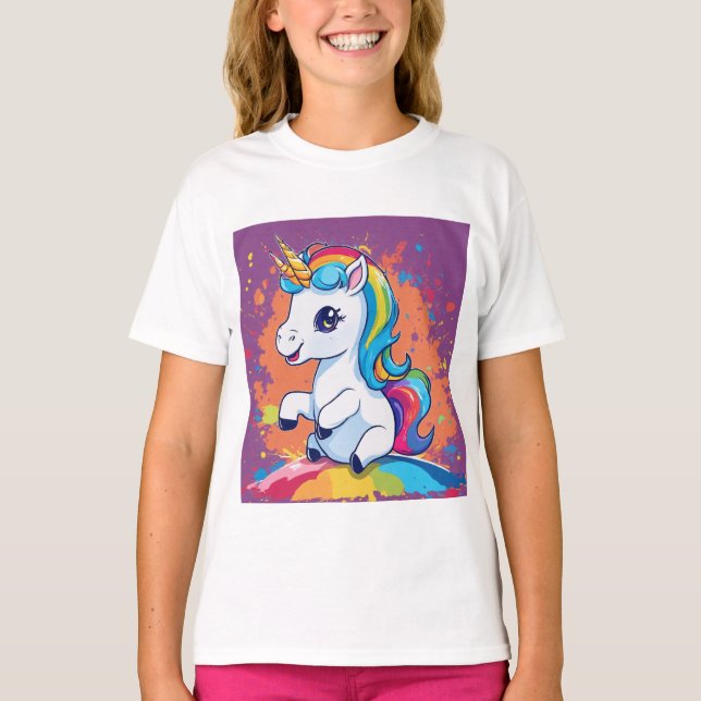 Dreamscape Unicorn Tee (Framsida)