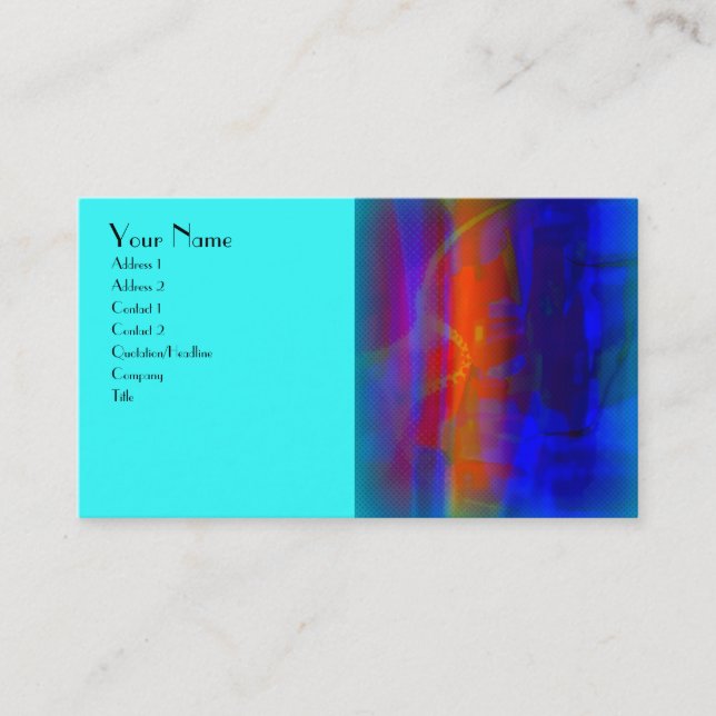 Dreamscapes design visitkort (Framsida)