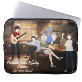 DreamsIntoRealityComics Pub Cover Art Laptop Fodral