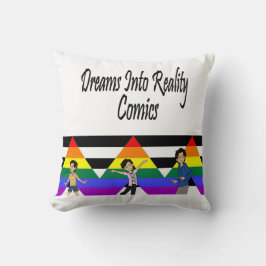 DreamsIntoRealityComics the Kids Cover Art Kudde