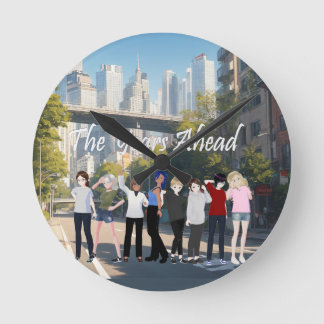 DreamsIntoRealityComics the Years Ahead Cover Art Rund Klocka