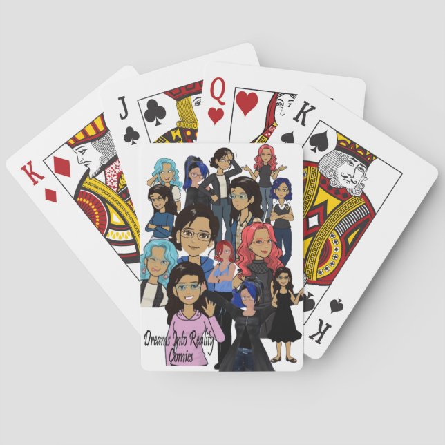 DreamsIntyoRealityComics Ashlyn Tempest Cover Art Casinokort (Baksidan)