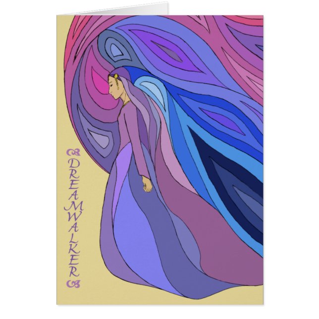 Dreamwalker Hälsningskort (Framsidan)