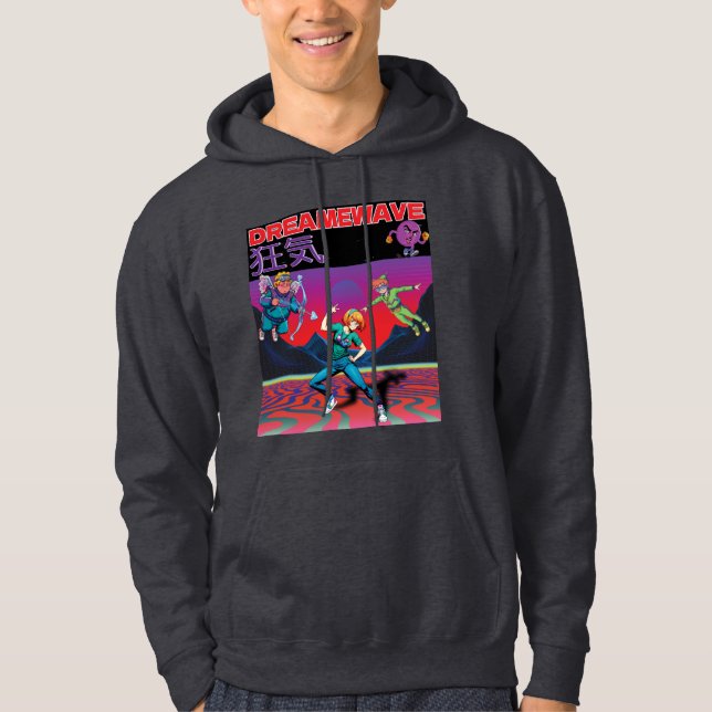 DREAMWAVE-狂気 HOODIE (Framsida)