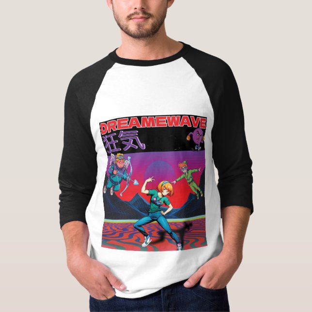 DREAMWAVE-狂気 T SHIRT (Framsida)