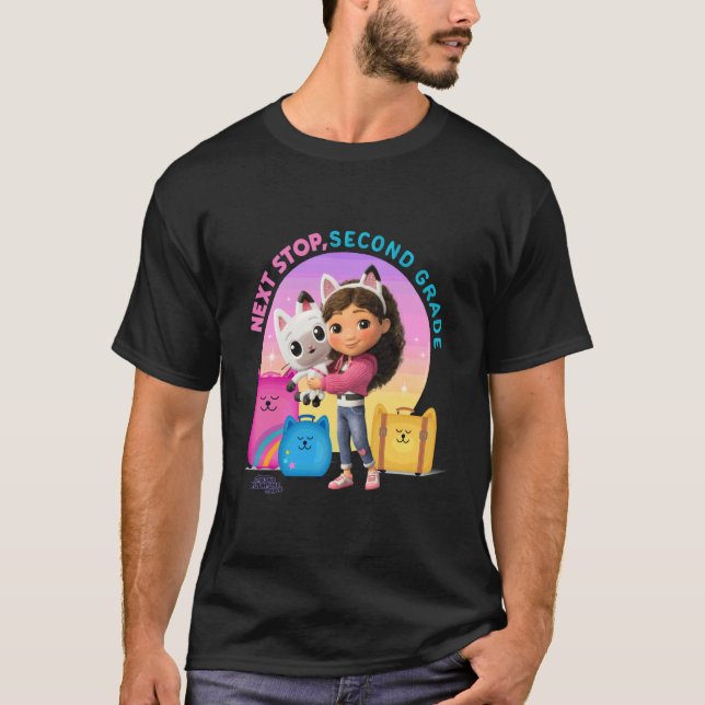 DreamWorks Gabbyu2019s Dockhus Nästa Stopp Andra  T Shirt (Framsida)