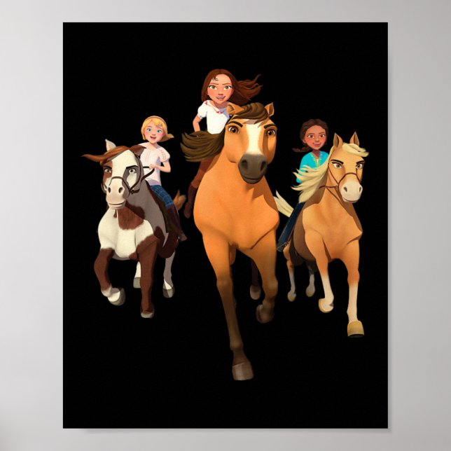 Dreamworks Spirit Riding Free -  Poster (Framsidan)