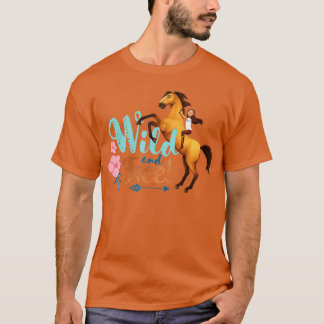 DreamWorks Spirit Riding Free Spirit Vild och Free T Shirt
