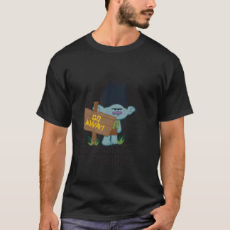 Dreamworks' Troll Gren Go Away Crewnacken T Shirt