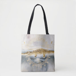 Dreamwoven Guardian Alligator Tote  Tygkasse