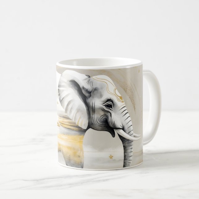 Dreamwoven Guardian Elephant Mug Kaffemugg (Framsida höger)