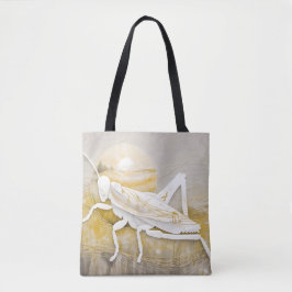 Dreamwoven Guardian Grasshopper Tote  Tygkasse
